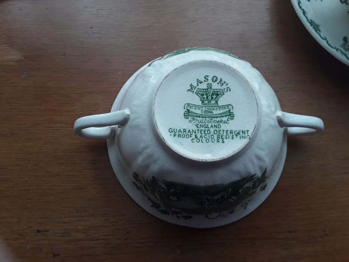 26 piece 1930s Masons crockery set - Image 4