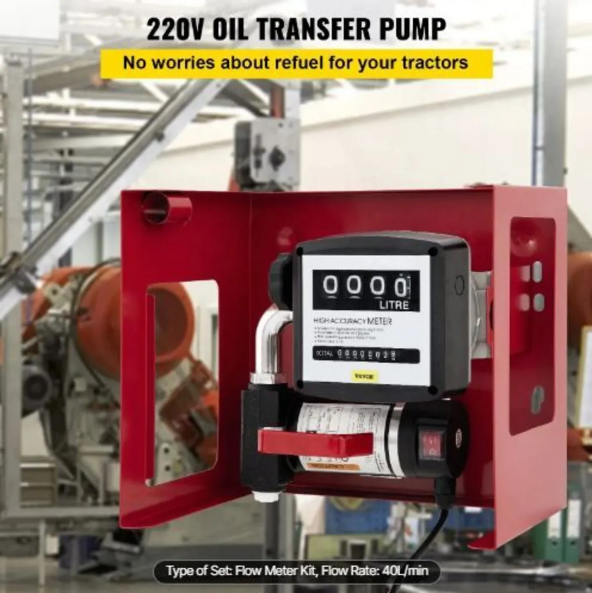 R 40 L Diesel Pump, Heating Oil Pump, 300 W - Image 2