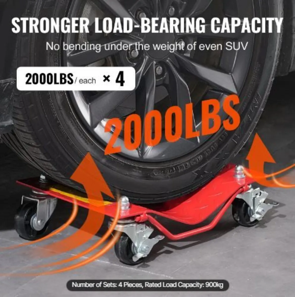 Wheel Dolly, 8000 lbs Capacity - Image 1