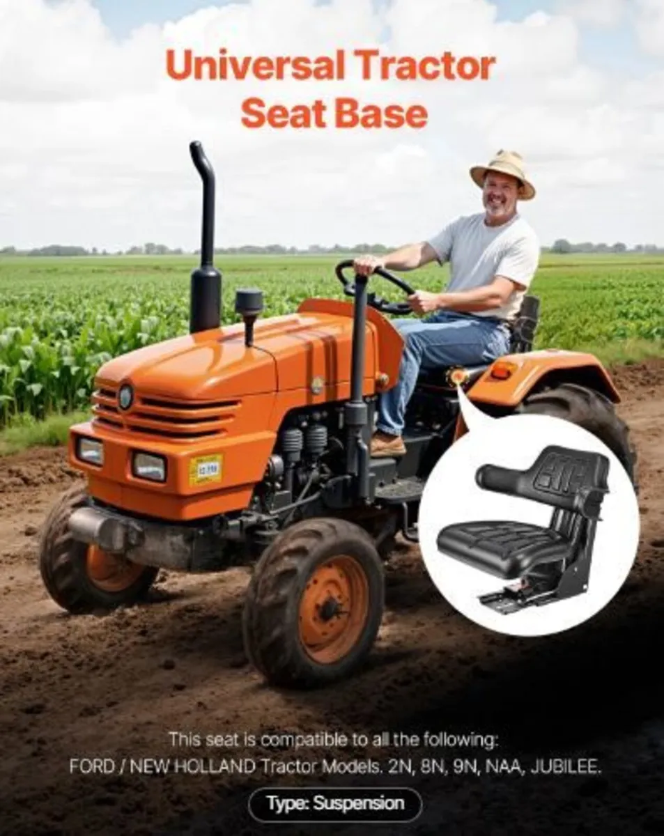 Universal Forklift Seat, Waterproof - Image 4