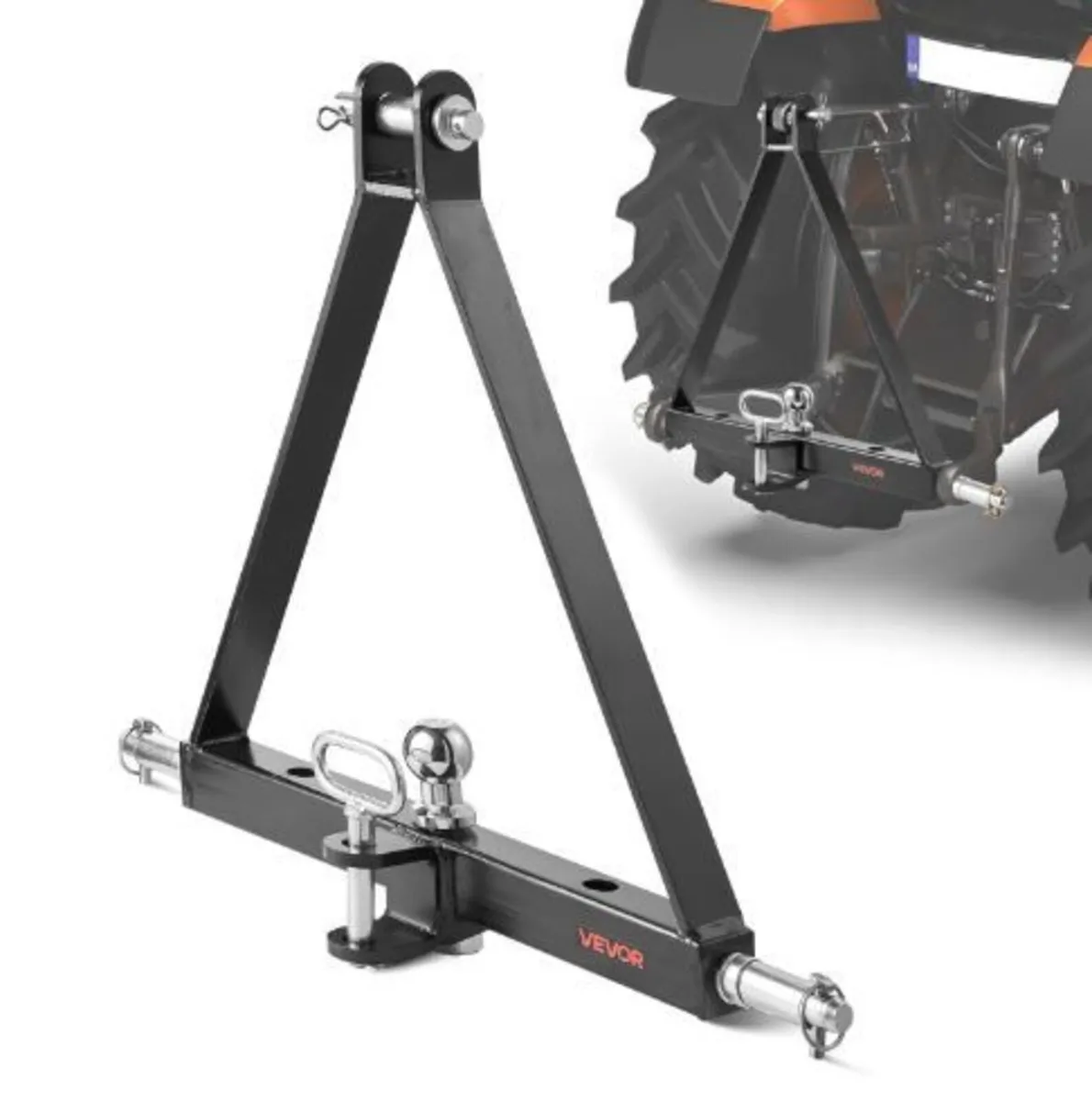 3 Point Hitch Receiver with 2 in Receiver - Image 3