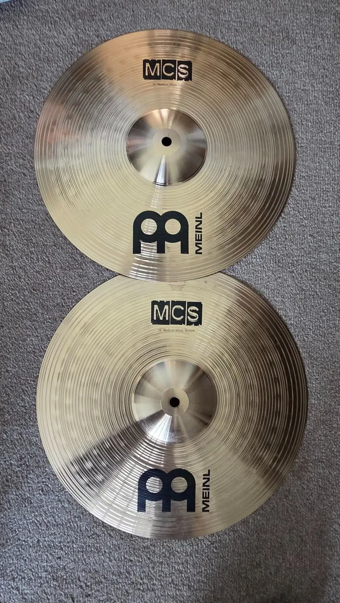 Meinl MCS Cymbal Set - Hi Hat, Crash, Ride - Image 2
