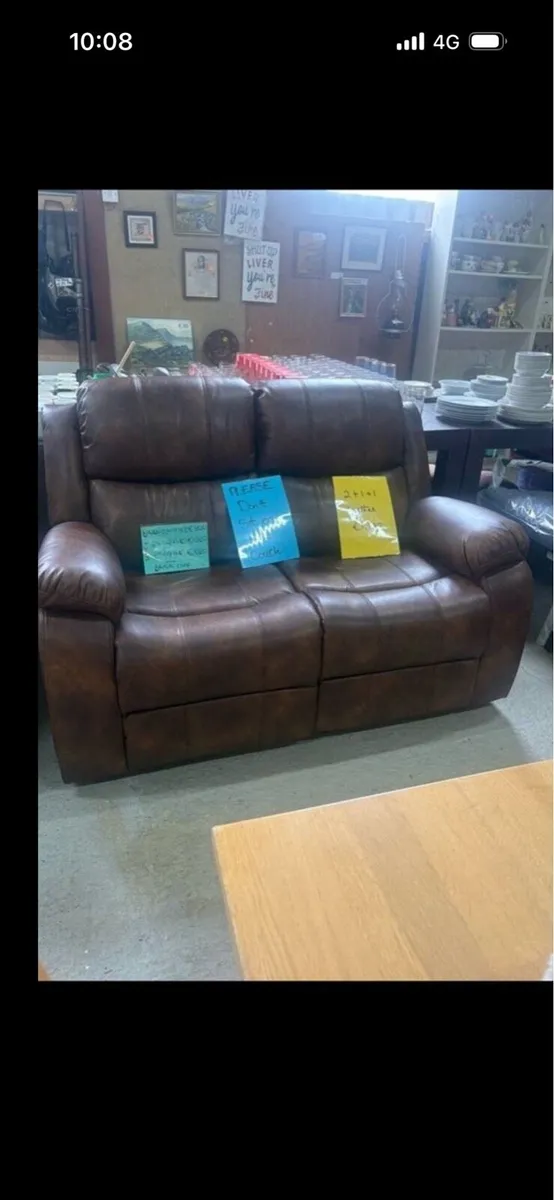 New leather suites of furniture - Image 3