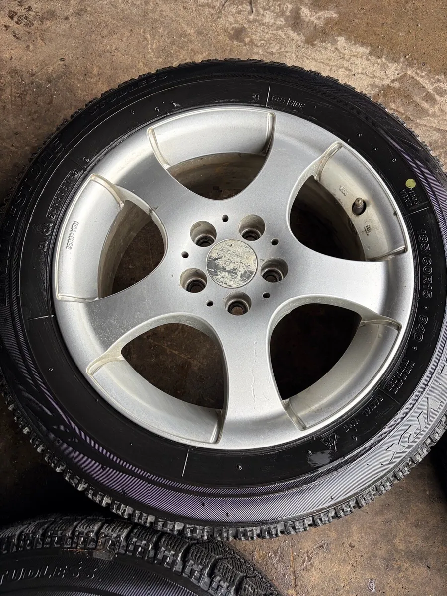 15” vw polo ATS alloy wheels 5x100 - Image 3