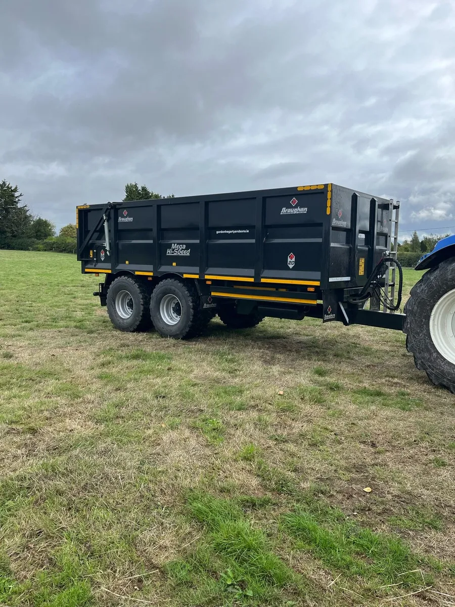 Broughan 20ft root crop trailer - Image 1