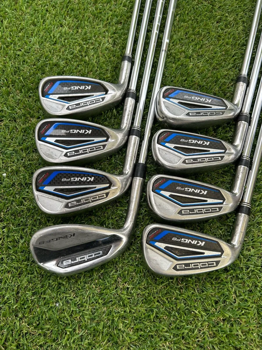 Cobra F8 One length irons left handed - Image 1