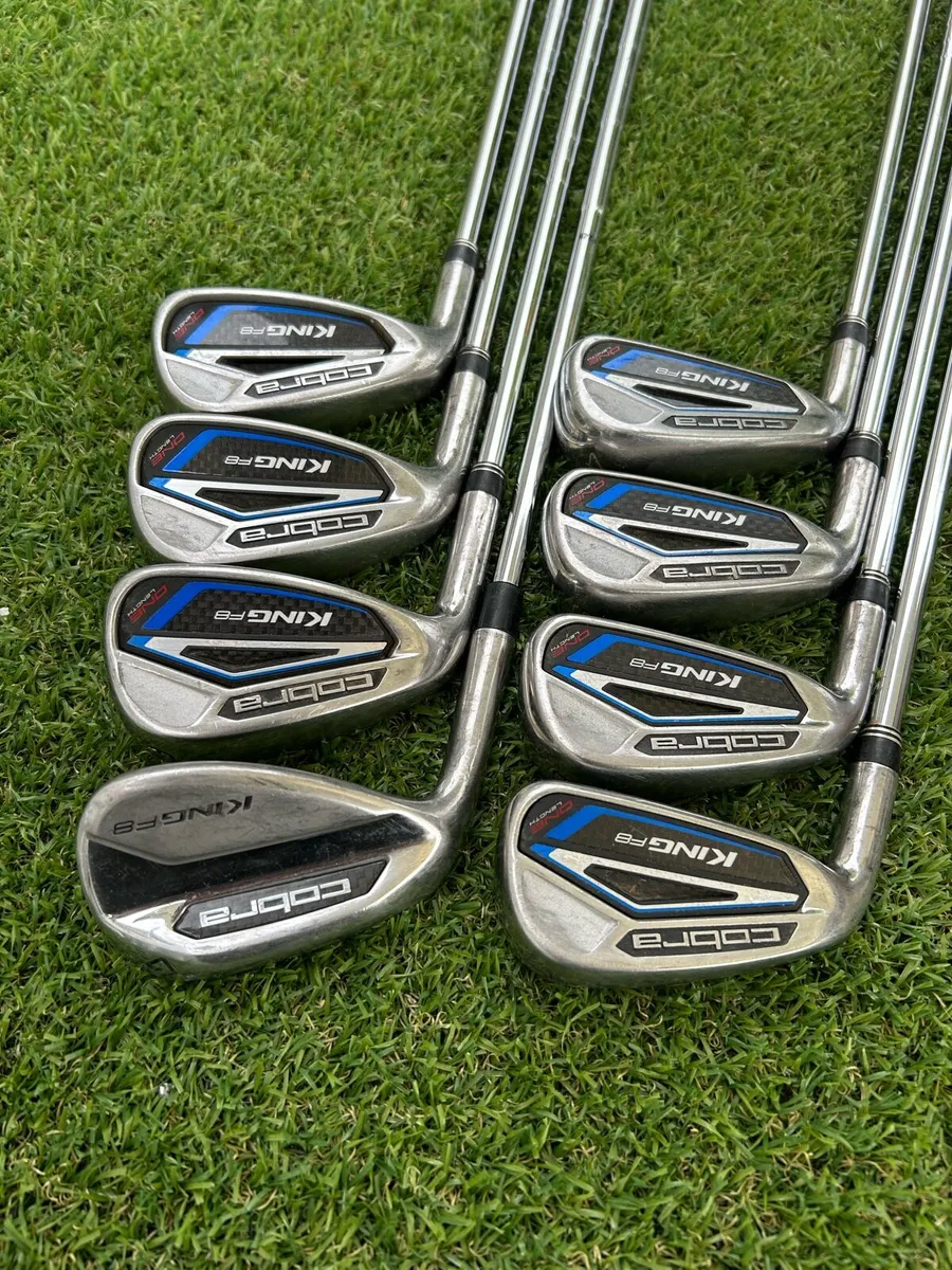 Cobra F8 One length irons left handed - Image 2
