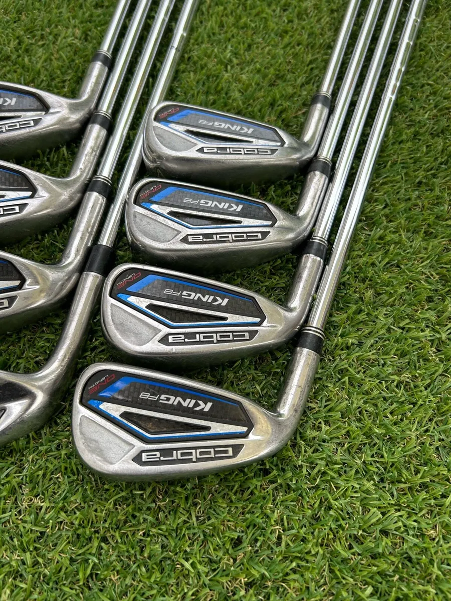 Cobra F8 One length irons left handed - Image 3