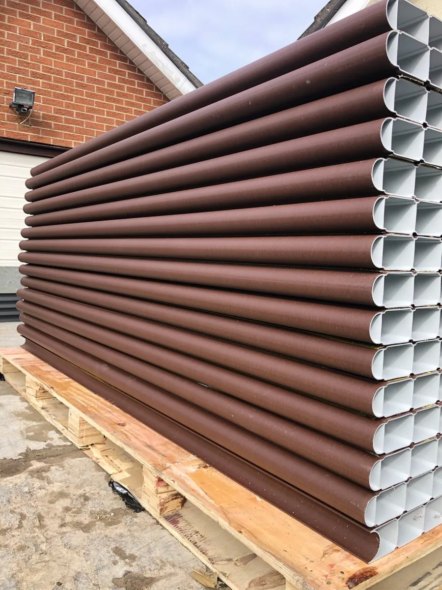 PVC Fence panels, posts gate - Image 2