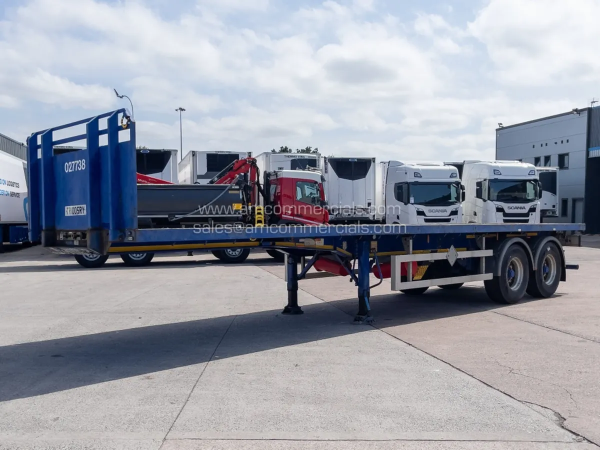 2014 MONTRACON URBAN FLATBED TRAILER - Image 3