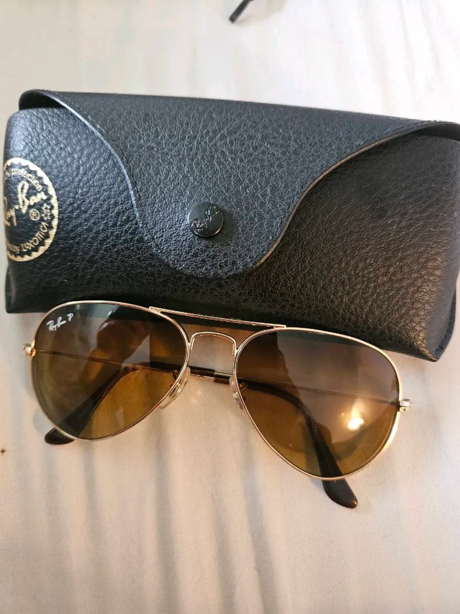Ladies rayban aviator sunglasses - Image 1