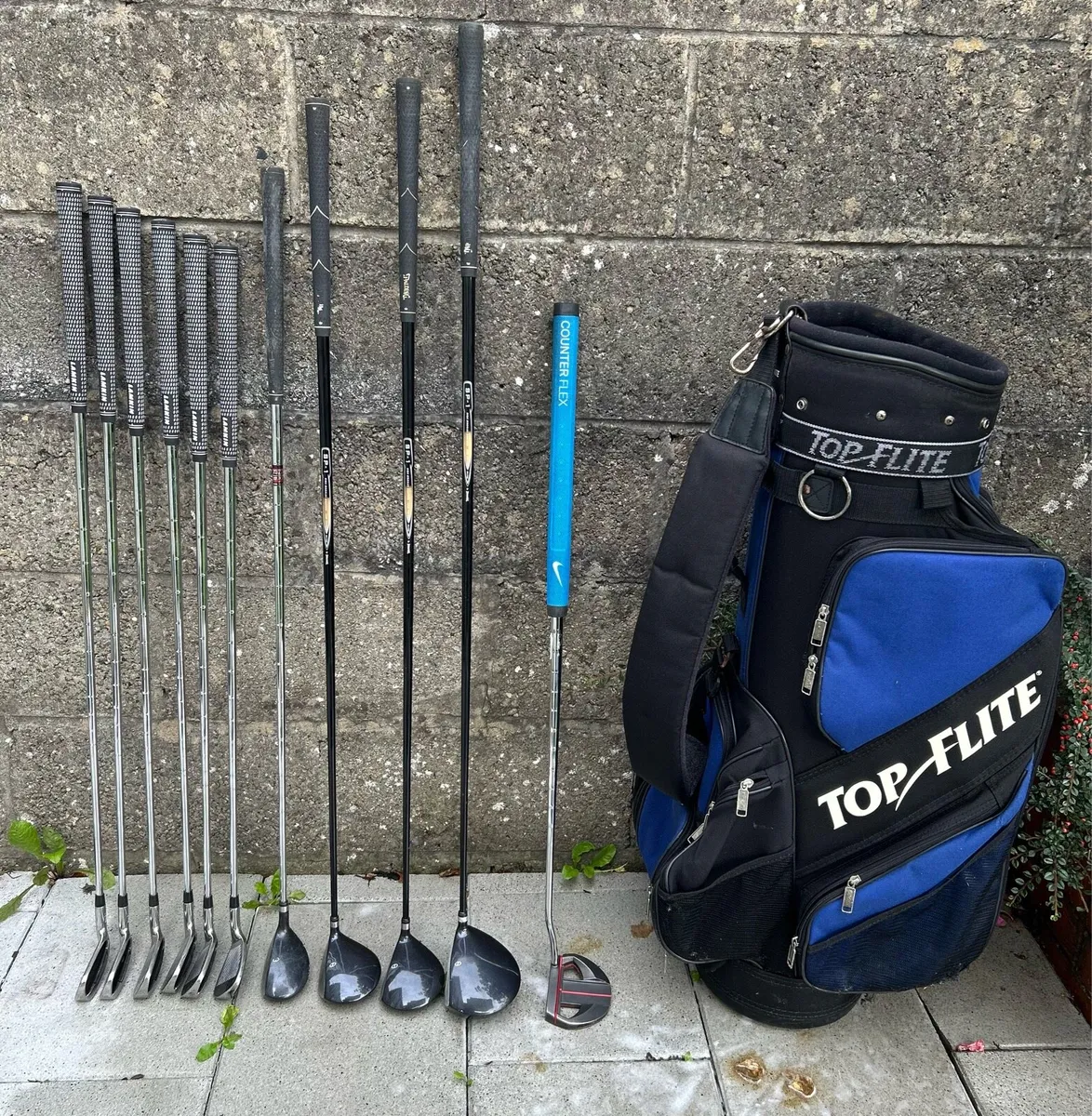 Full set of left hands golf clubs - Image 1