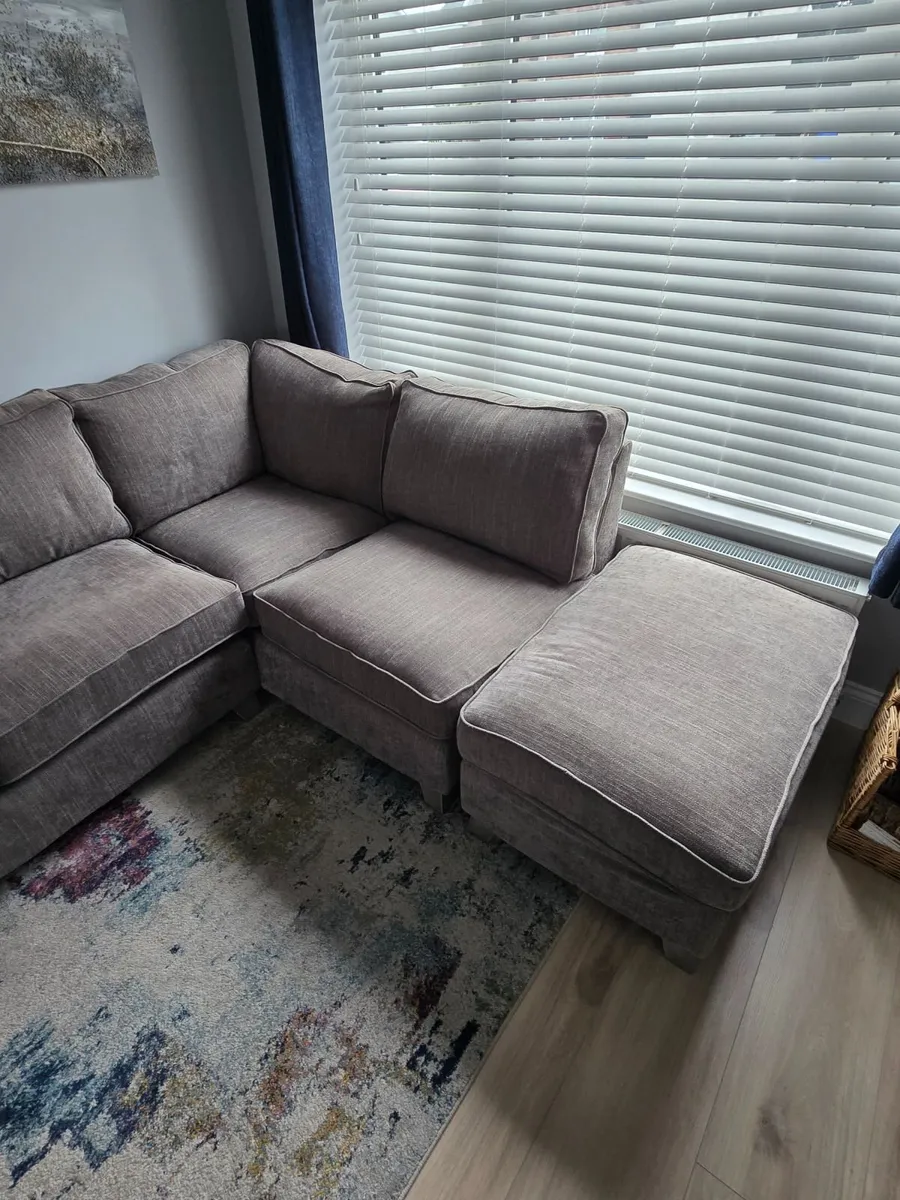 Corner Sofa & Ottoman - Image 2