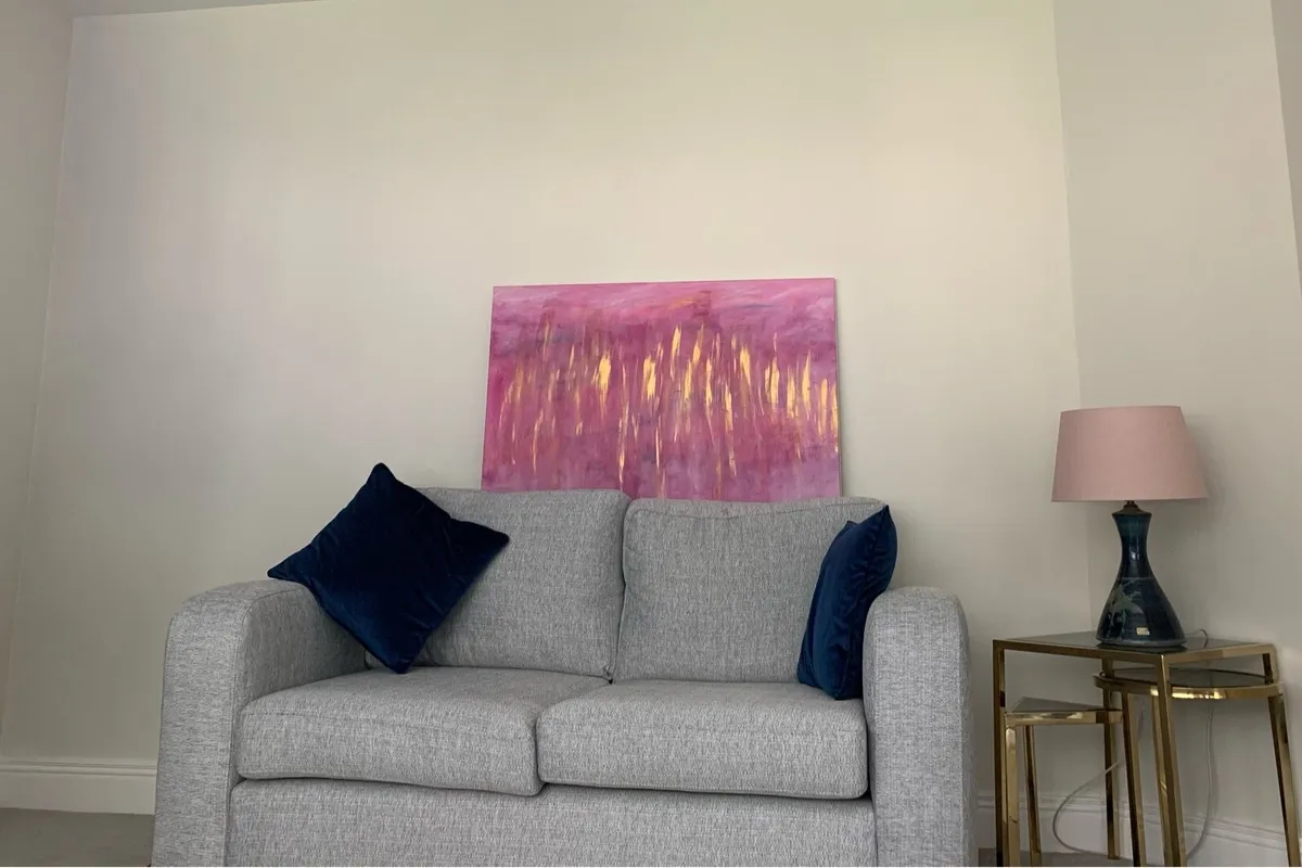 L-shaped sofa + 2 seater - Image 1