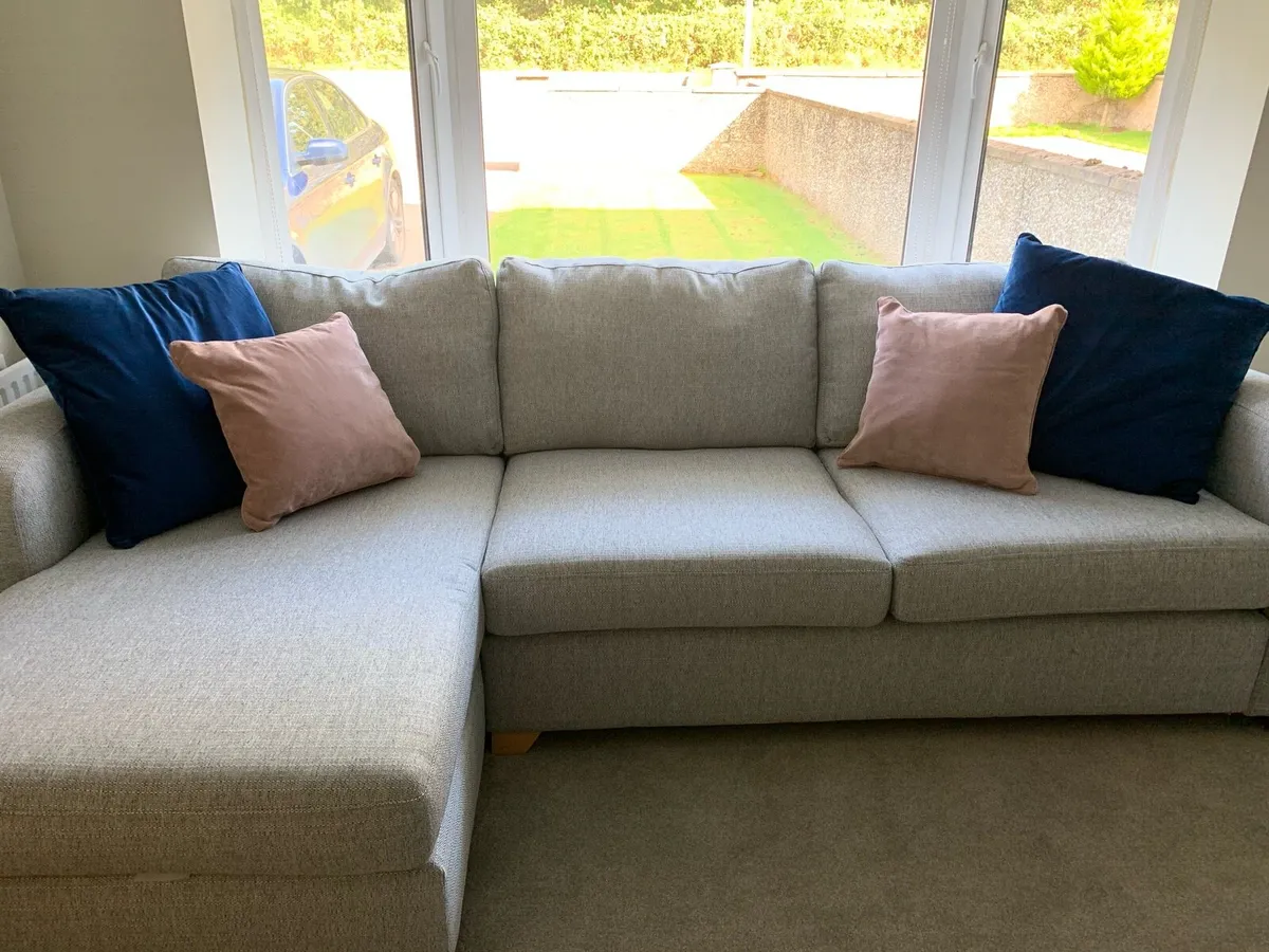 L-shaped sofa + 2 seater - Image 2