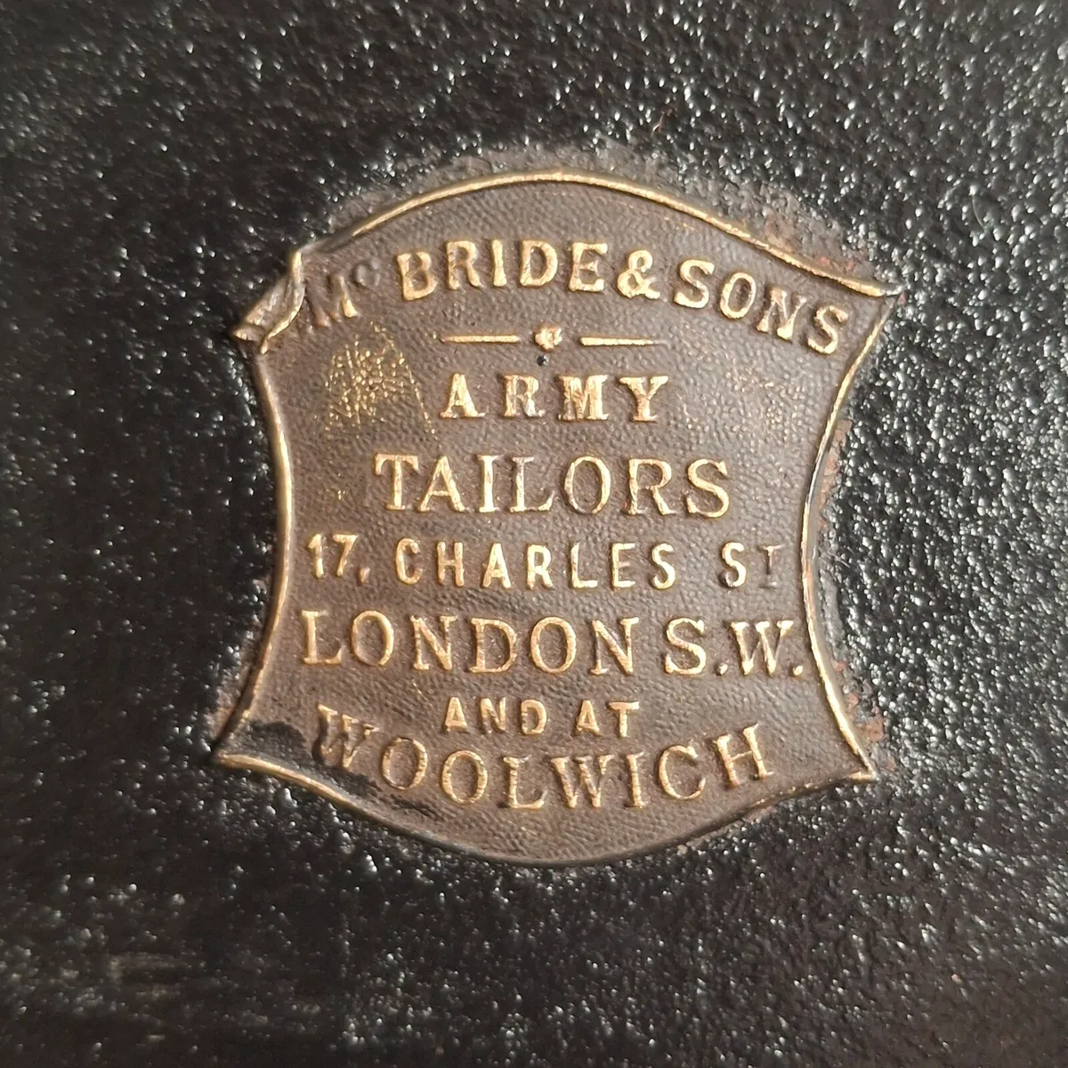 Antique British Military Hat Box - Image 2