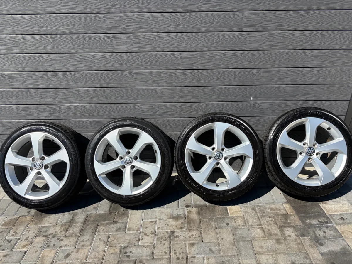 BIG SELECTION VOLKSWAGEN GOLF/CADDY ALLOYS & TYRES - Image 2