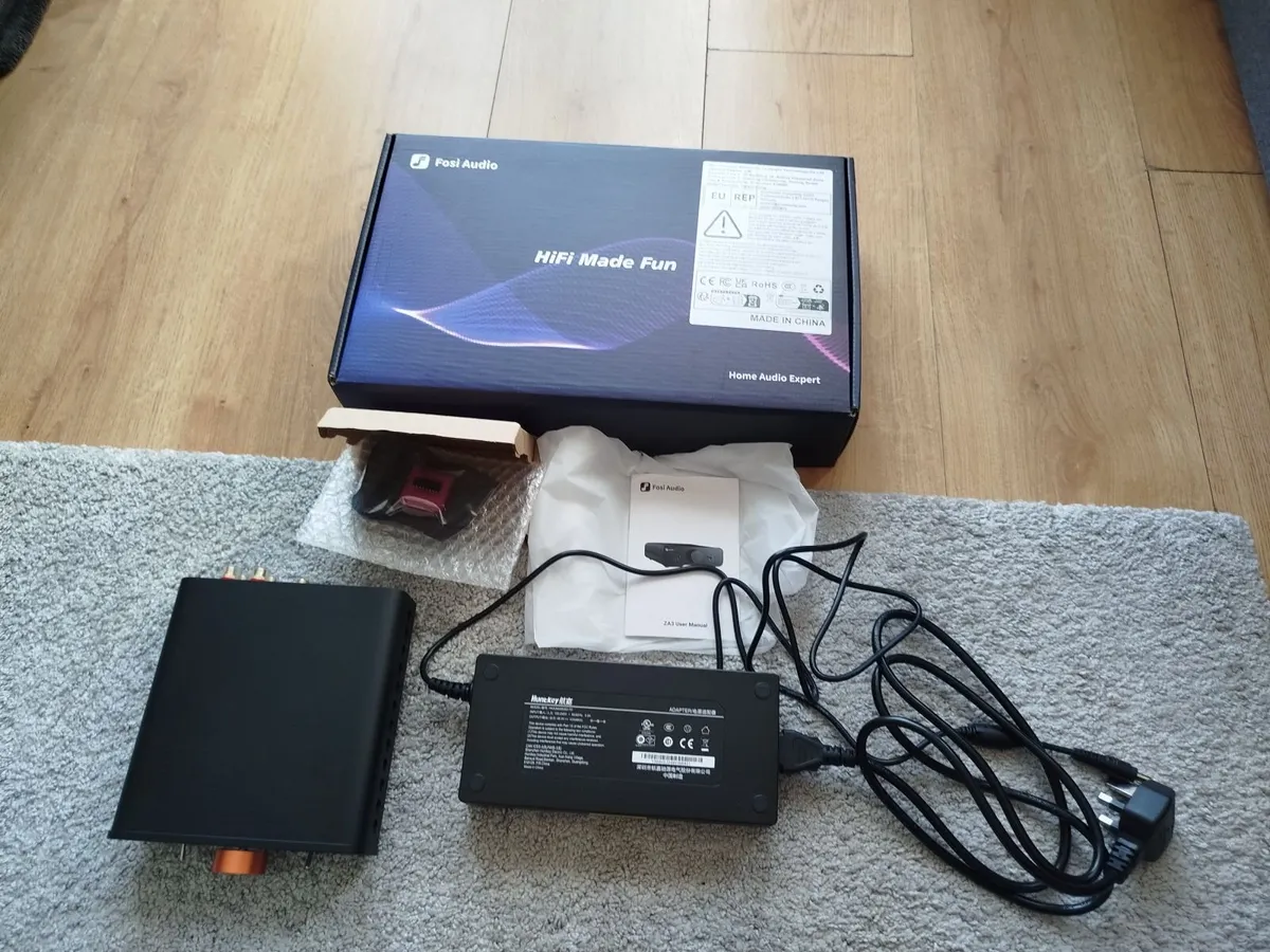 Fosi Audio amplifier ZA3 Like new. - Image 3