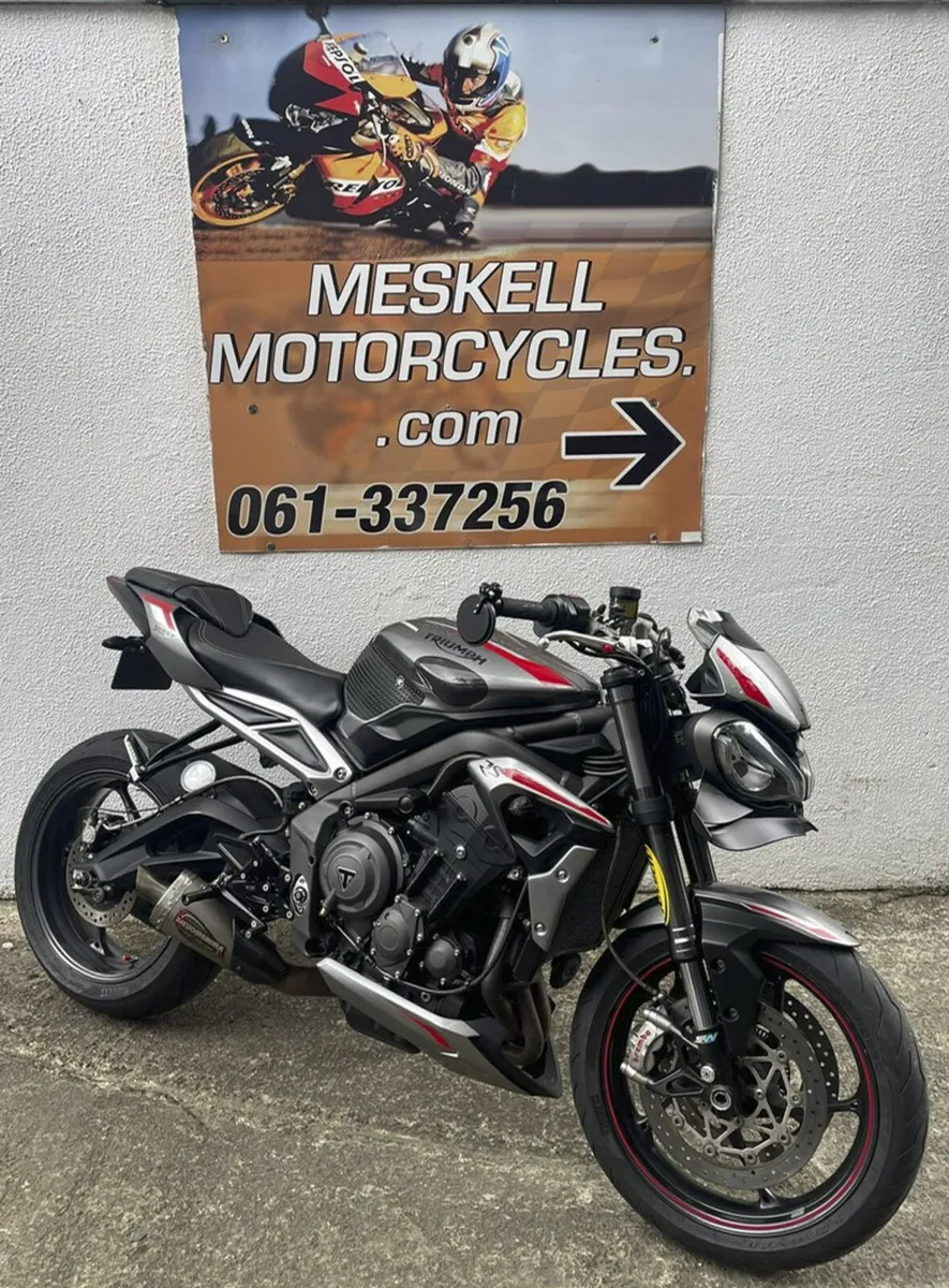 2021 Triumph Street triple RS @ Meskells - Image 1