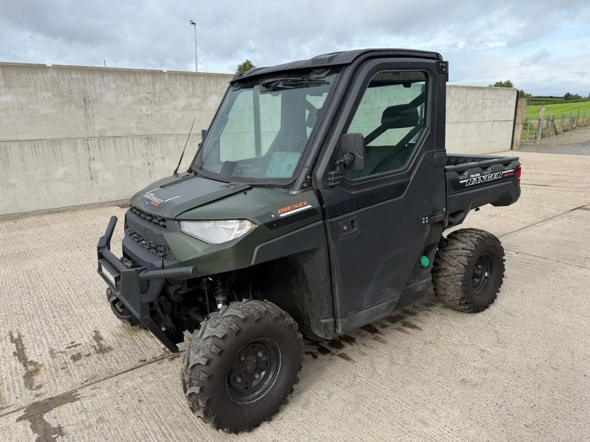 POLARIS RANGER 4WD ROAD LEGAL DIESEL UTILITY TRUCK - Image 1