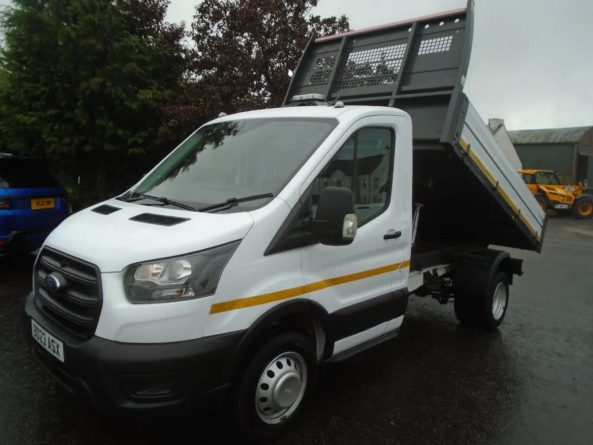 2023 Ford Transit 350 FORD 1 STOP ALLOY TIPPER - Image 3