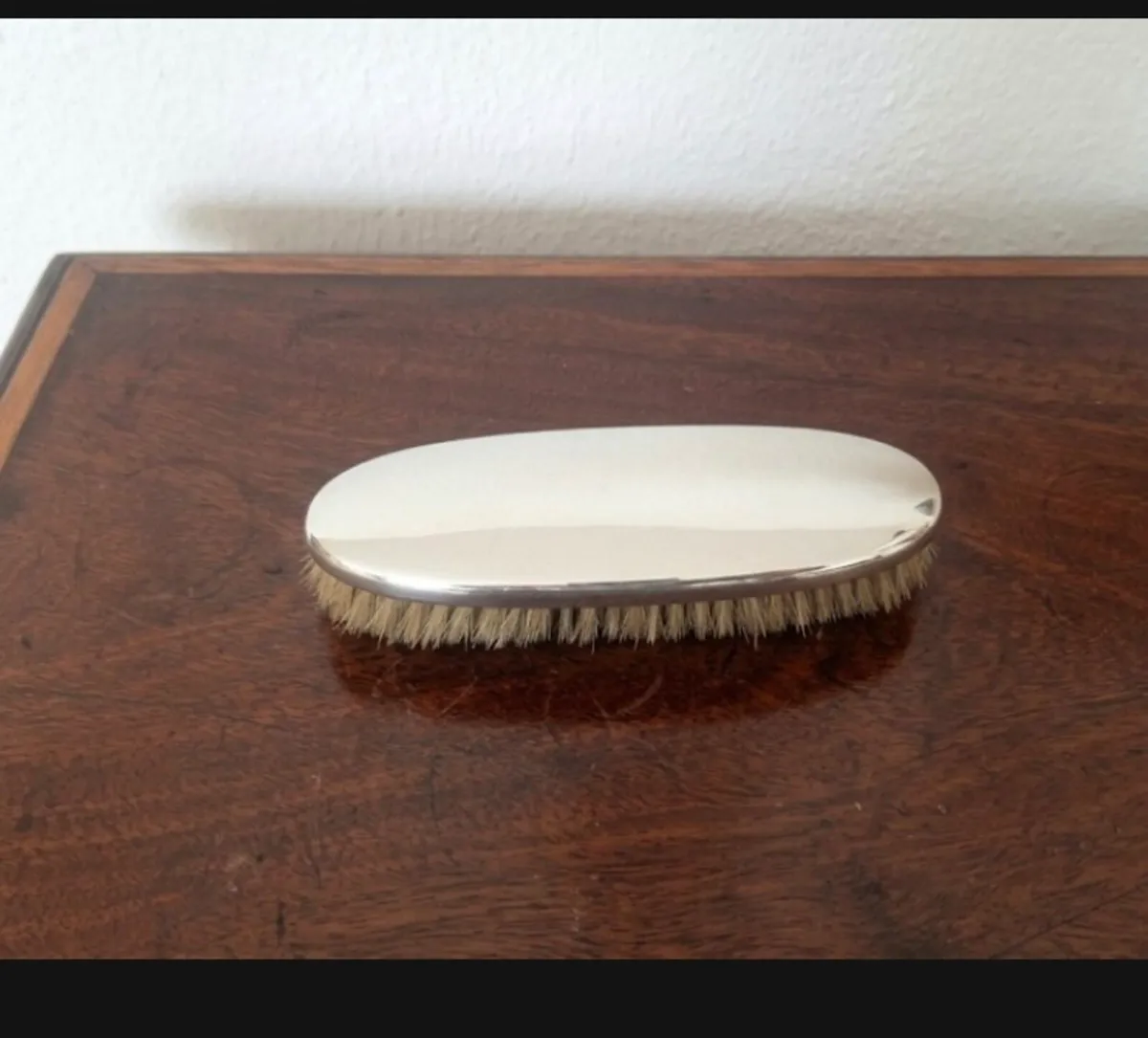 Antique Sterling Sliver Clothes Brush - Image 1