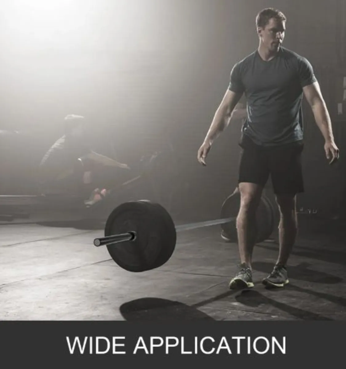 2m Barbell 15KG Weight Lifting Bar Workout Fitness - Image 4