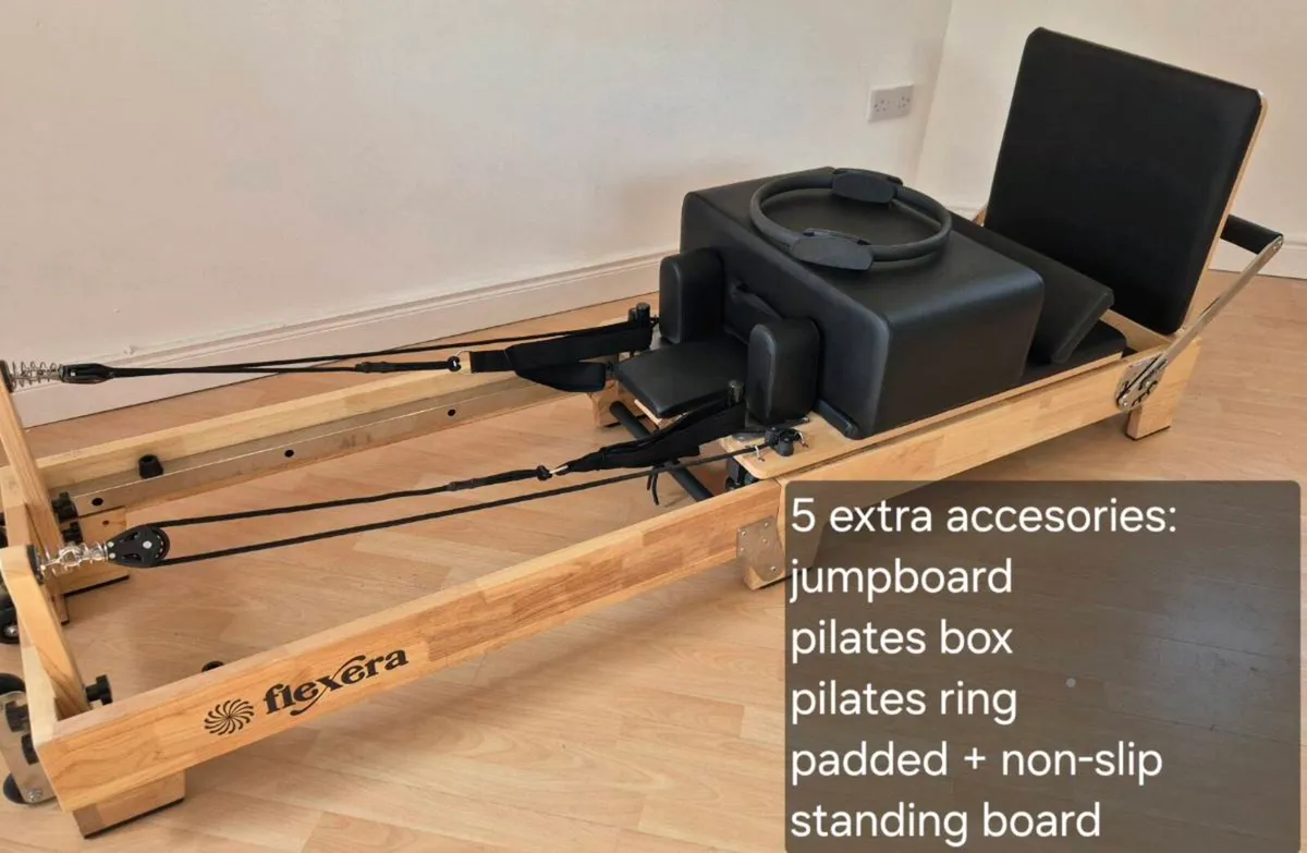 Save €600, like new flexera reformer with 5 accs - Image 3
