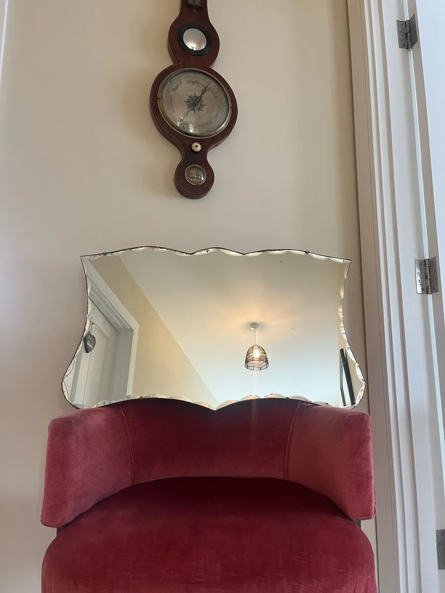 Art Deco Bevelled Edged Mirror - Image 2