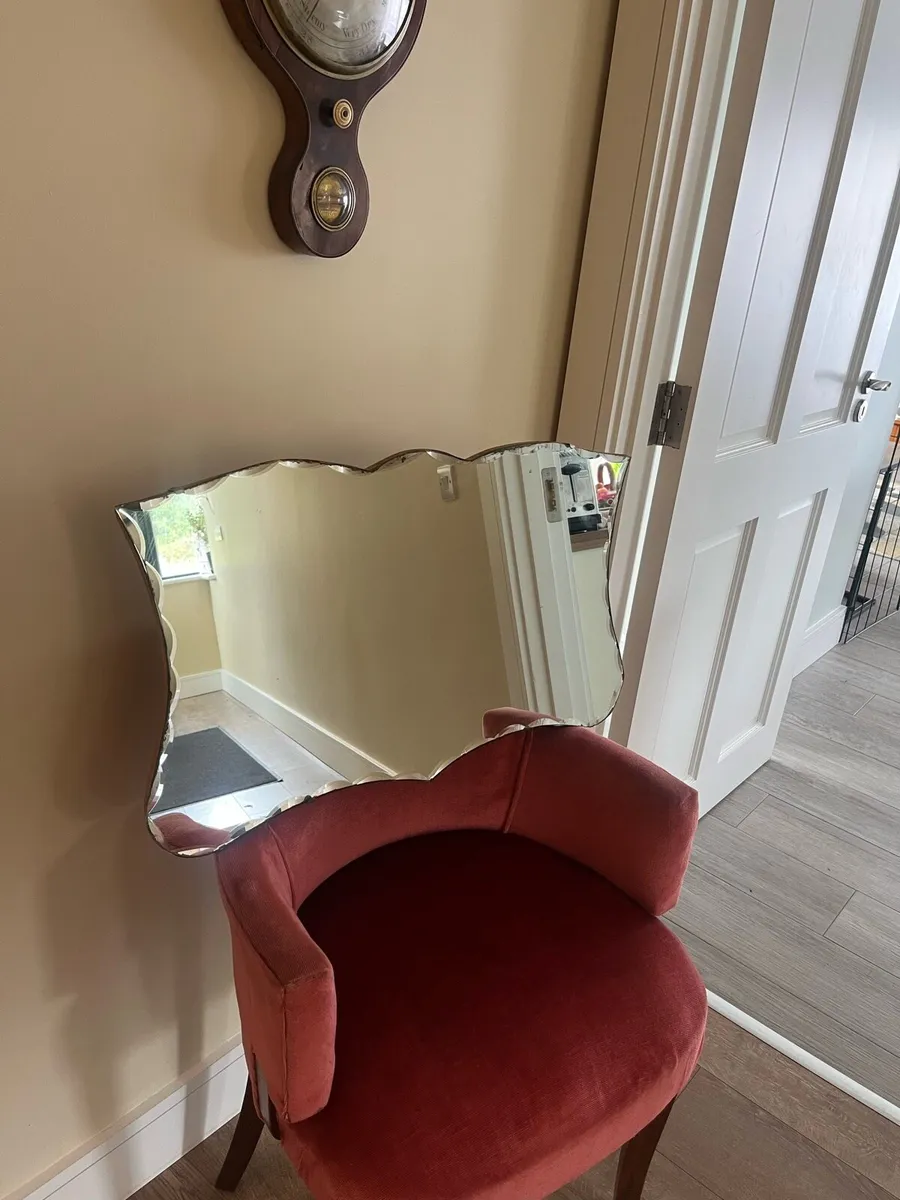 Art Deco Bevelled Edged Mirror - Image 3