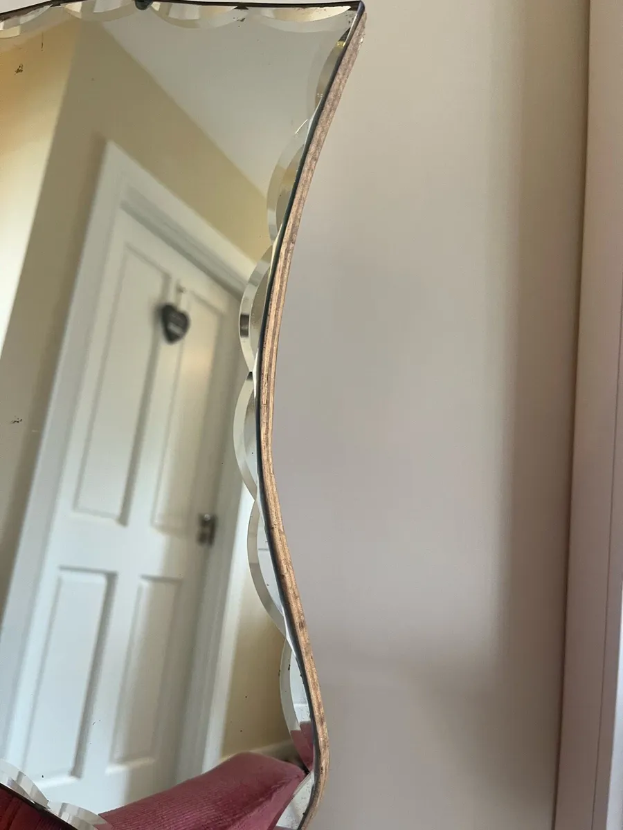 Art Deco Bevelled Edged Mirror - Image 4