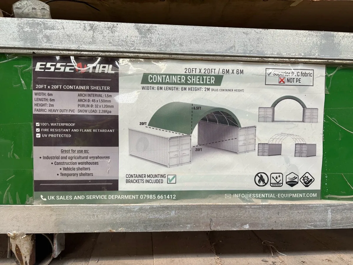 20x20 container cover - Image 1