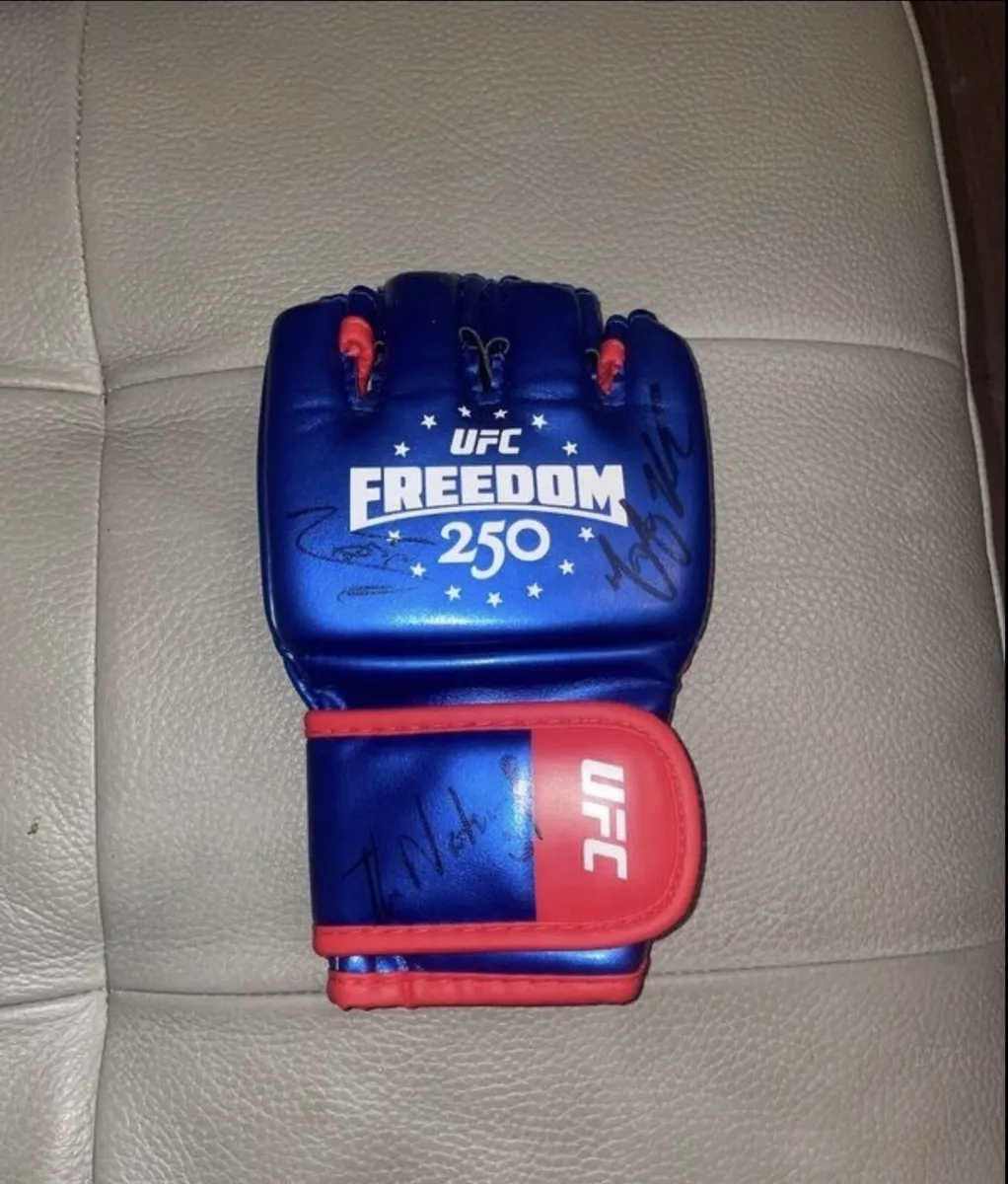 UFC signed glove - Image 1