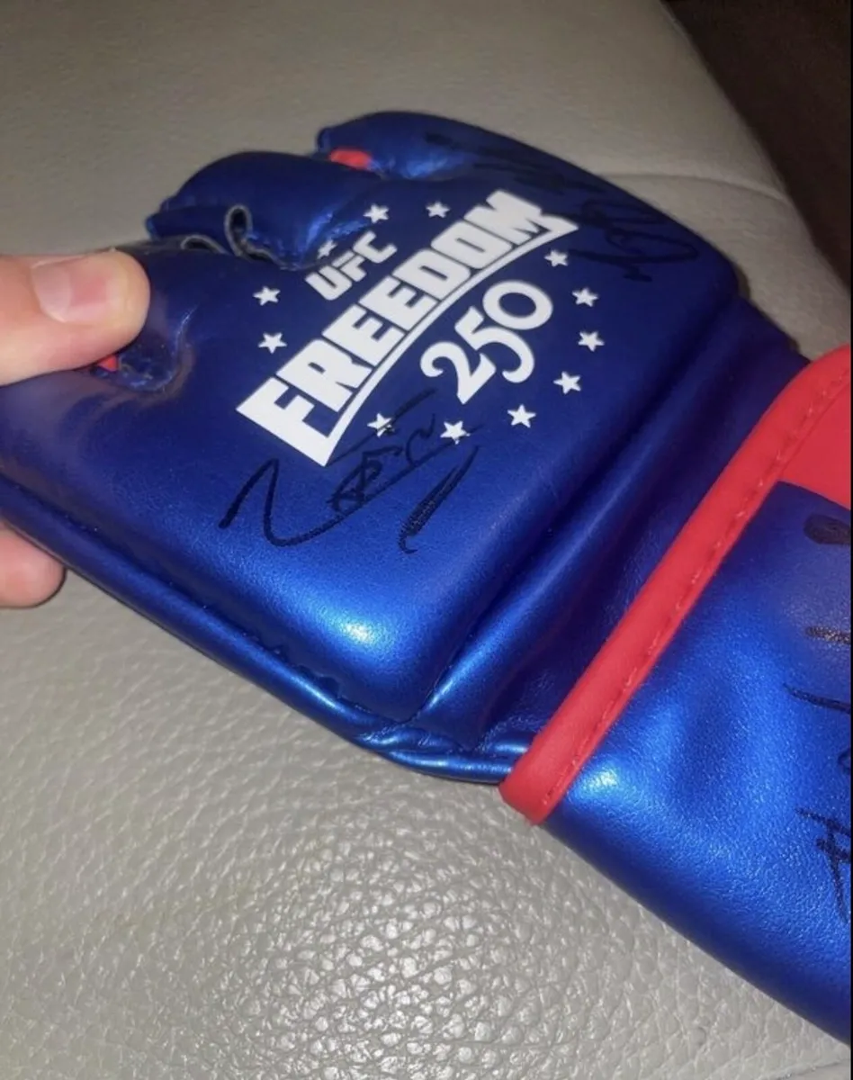 UFC signed glove - Image 4