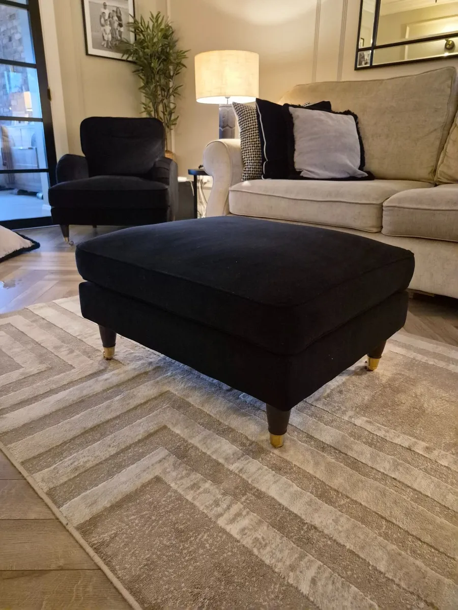 3+2 Seater Sofa plus Armchair and Pouffe - Image 3