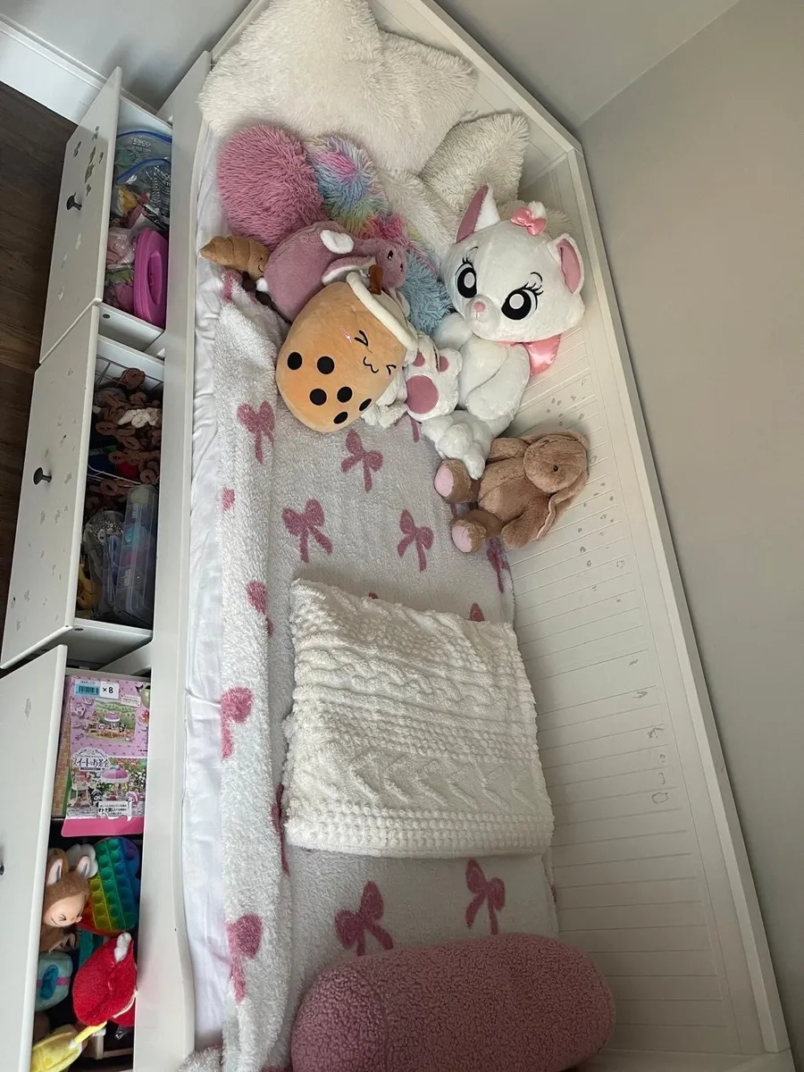 IKEA HEMNES White Daybed with 3 Storage Drawers - Image 4