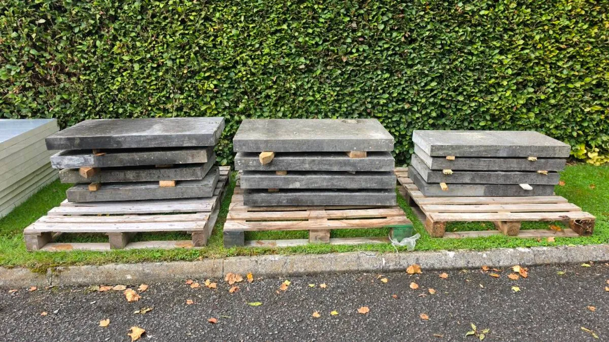 Premium Kilkenny Blue Limestone Wall Capping - Image 1