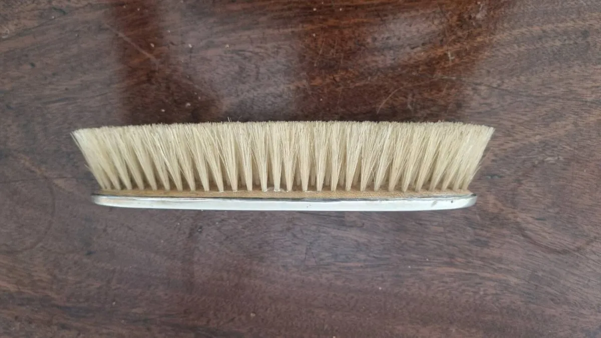 Antique Sterling Sliver Clothes Brush - Image 3