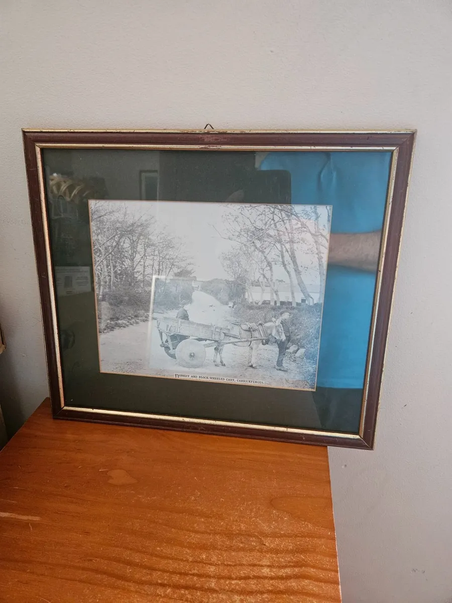 Vintage Picture Print Carrickfergus - Image 1