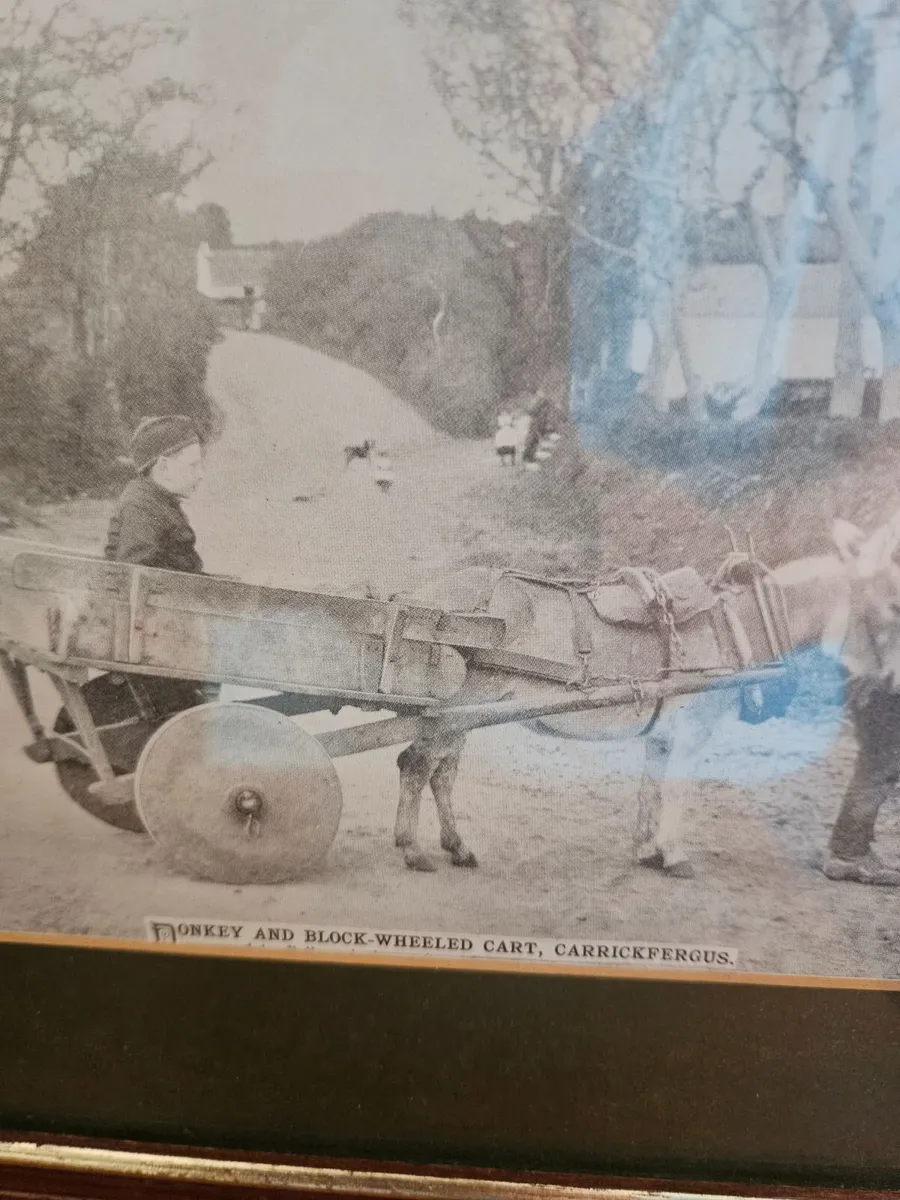 Vintage Picture Print Carrickfergus - Image 2