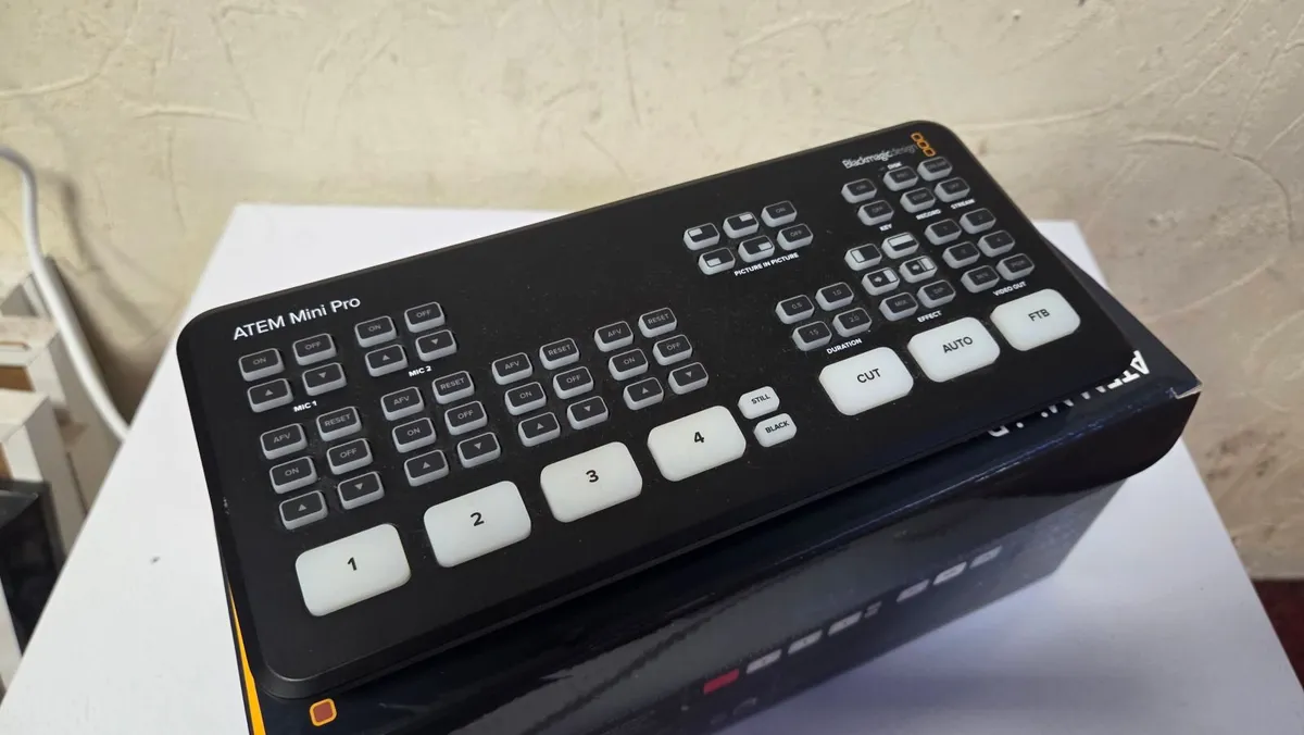 Blackmagic ATEM Mini Pro Live Production Switcher - Image 4