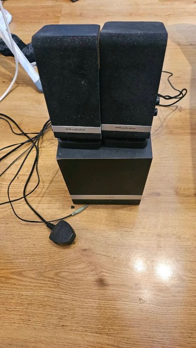 Wharfedale Speakers + Subwoofer - Image 1