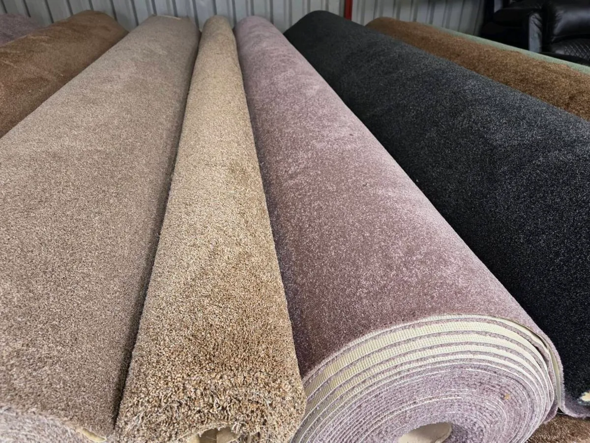 New carpet and underlay
