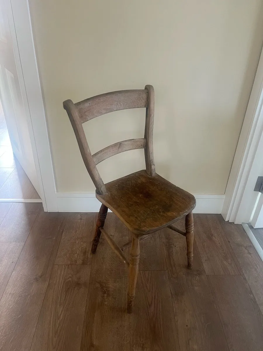 Antique Irish Country Chair - Image 1