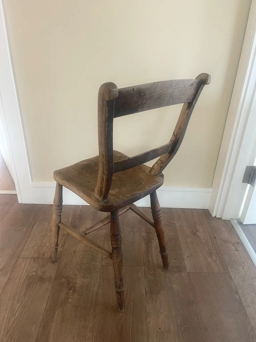 Antique Irish Country Chair - Image 4