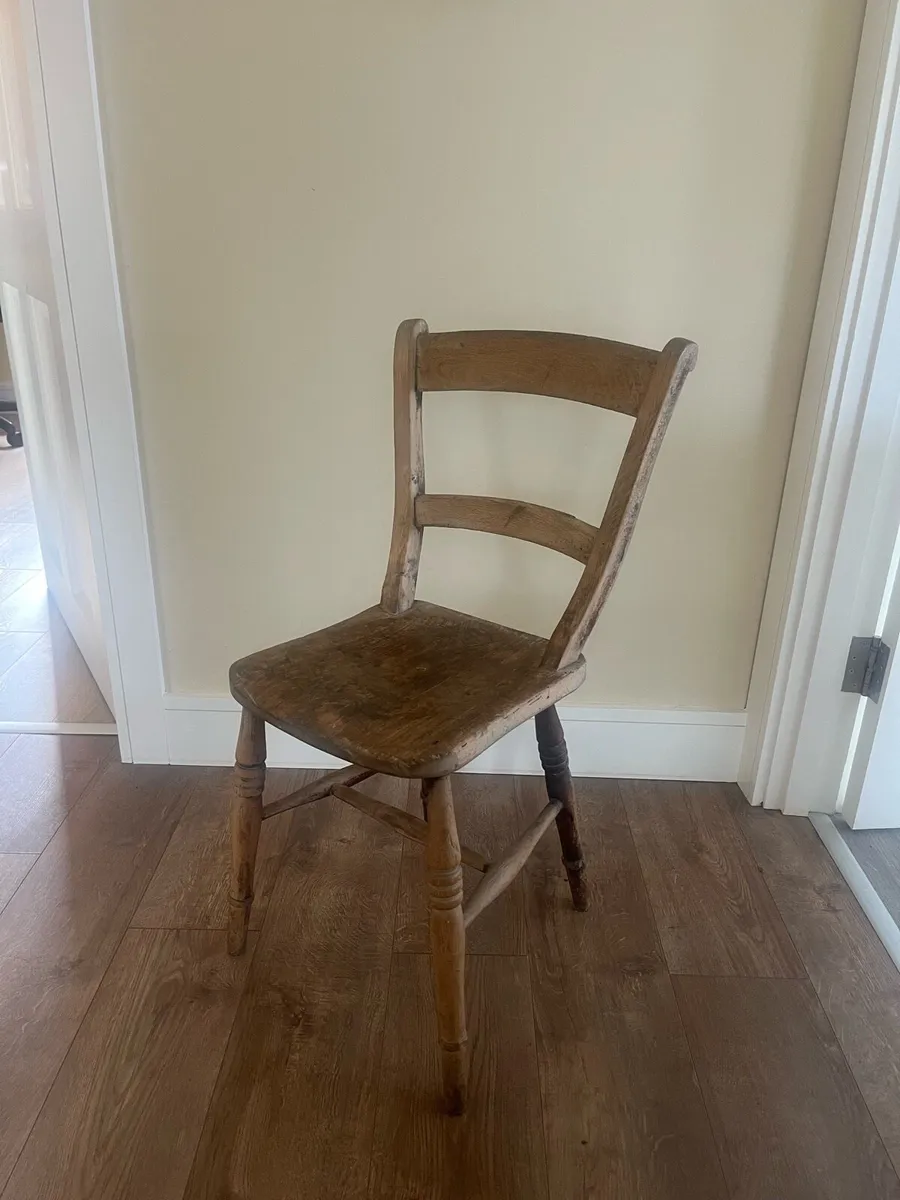 Antique Irish Country Chair - Image 2