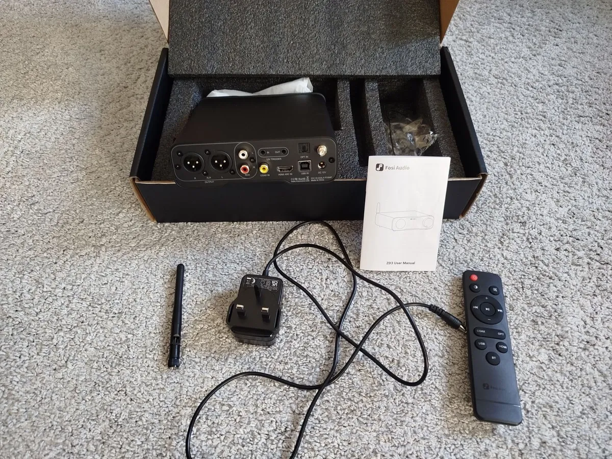 Fosi Audio ZD3 dac Like new. - Image 2