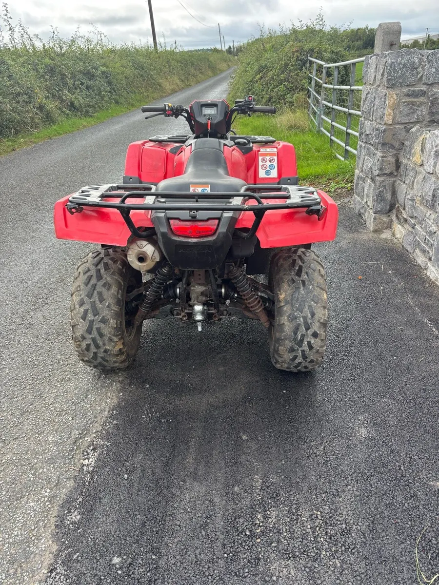 Honda TRX 4x4 500cc Quad for sale - Image 2