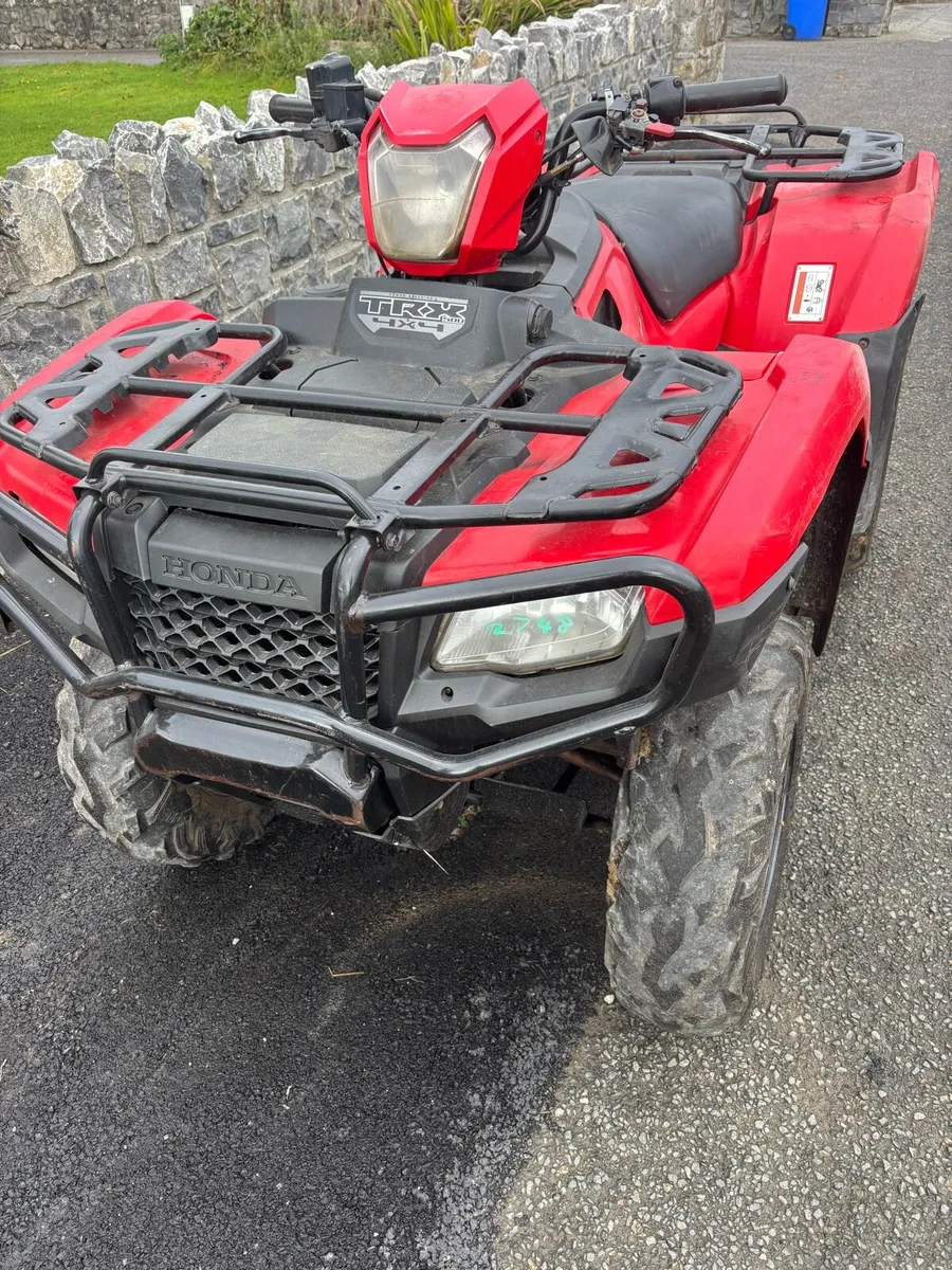 Honda TRX 4x4 500cc Quad for sale - Image 3