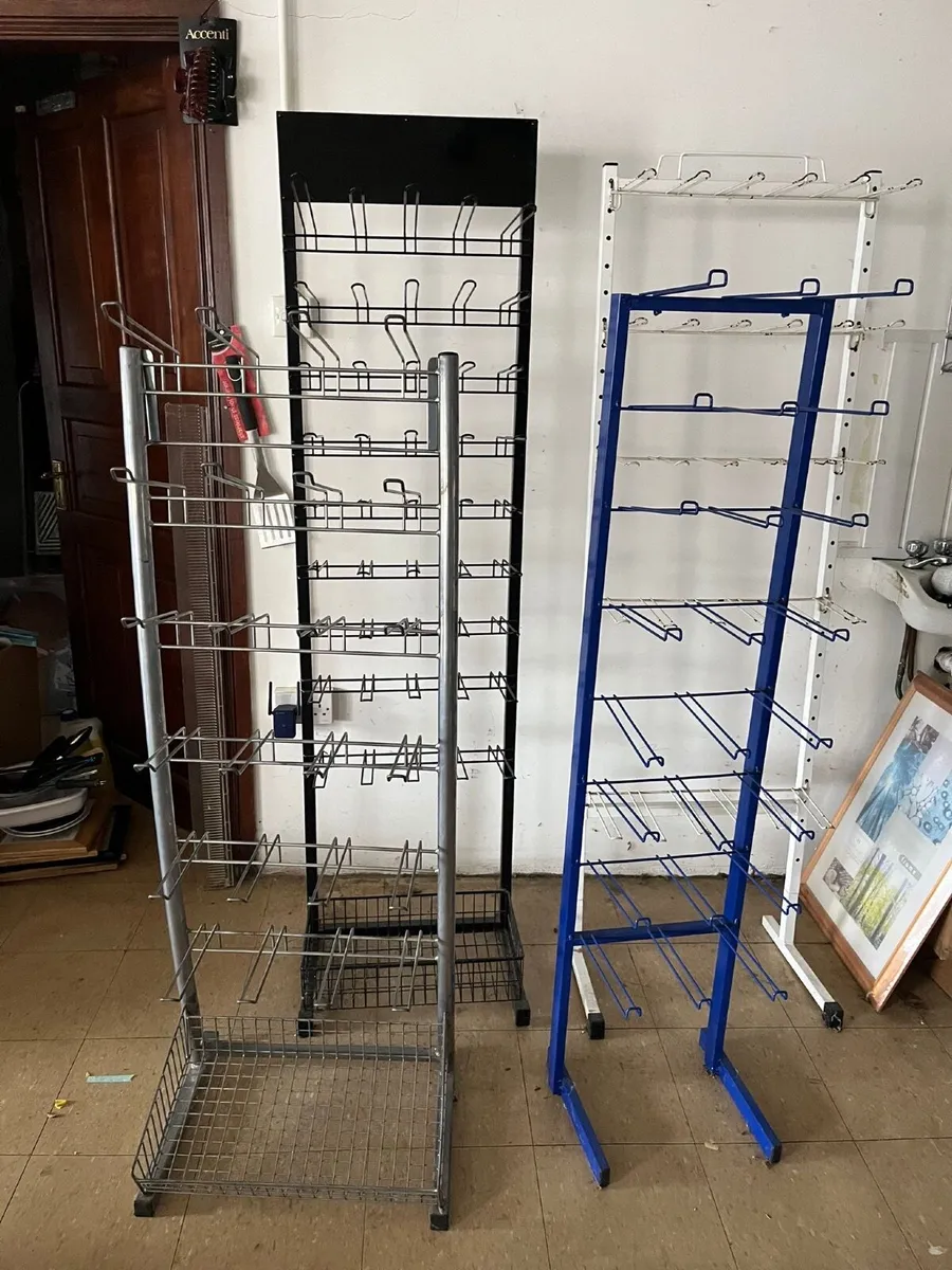4 x Shop Display Stands / Retail Display Racks - Image 2